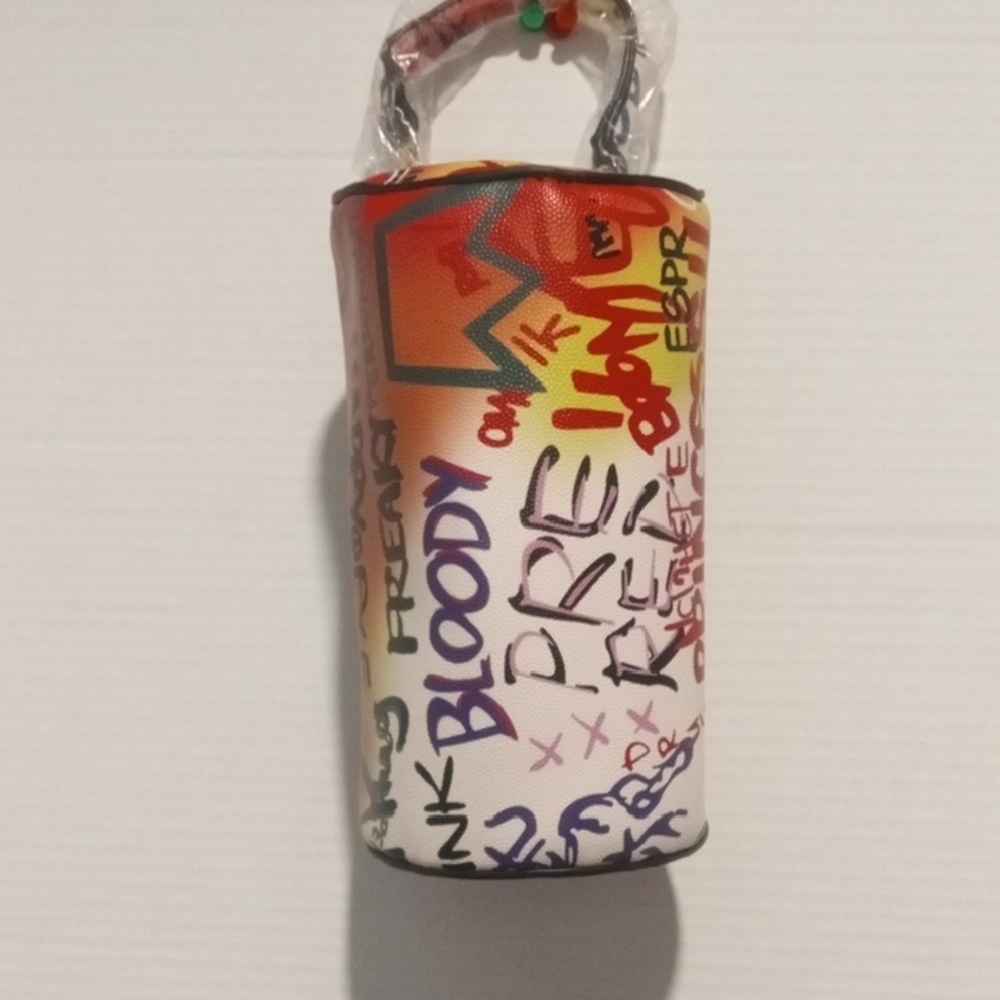 Source Unknown Multicolor Graffiti Clutch - image 1